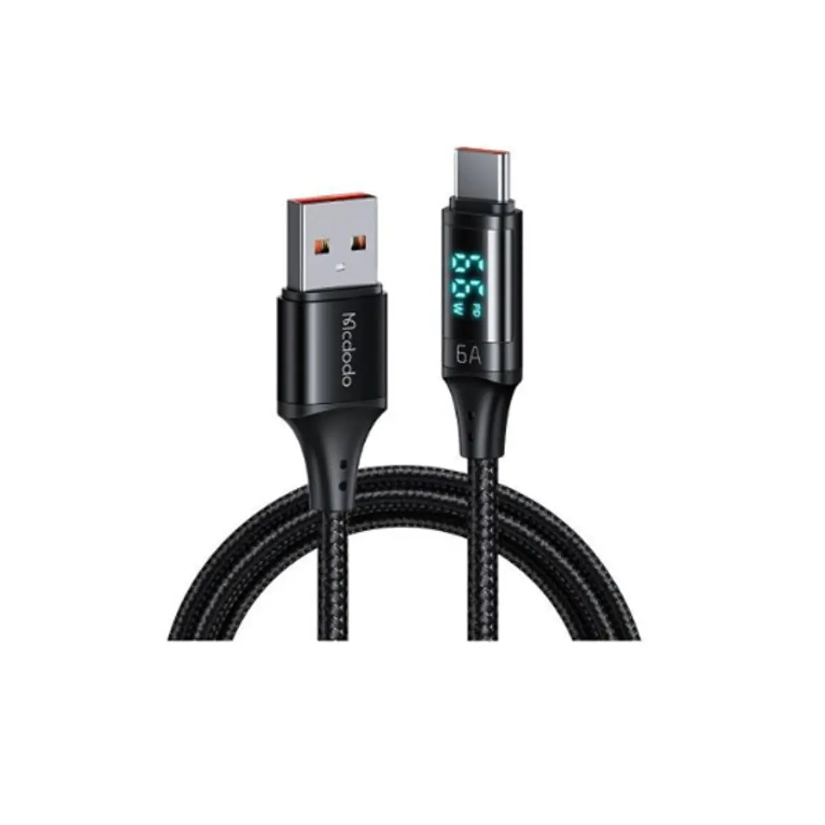 Kabl MCDODO CA-1080 6A displej USB-A na TIP-C 1,2m