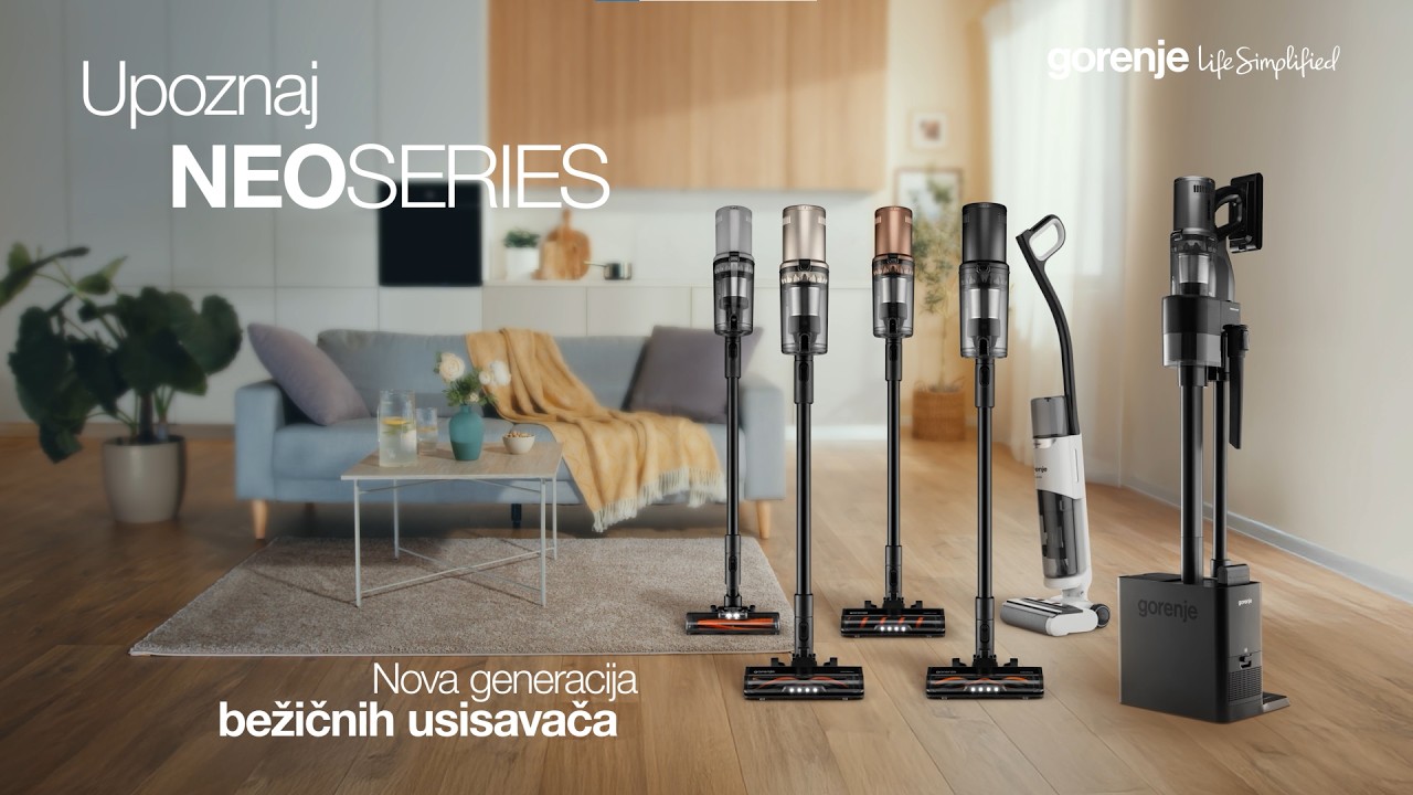 Štapni usisivač Gorenje SVC259441NFGO video thumbnail