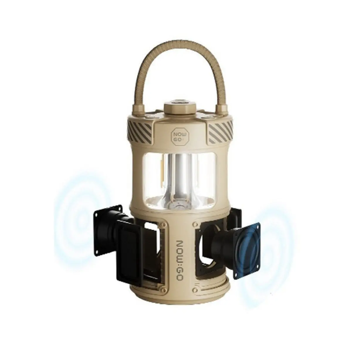 Bluetooth zvučnik NOWGO F1 lampa žuti