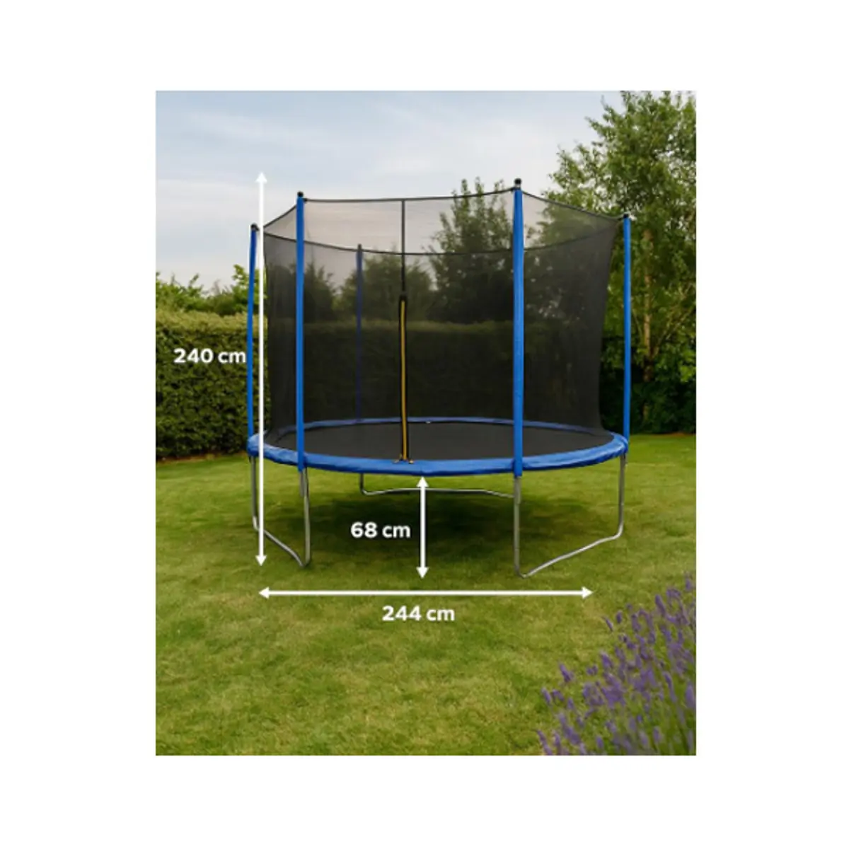 ED Trambolina + mreža set 244 cm