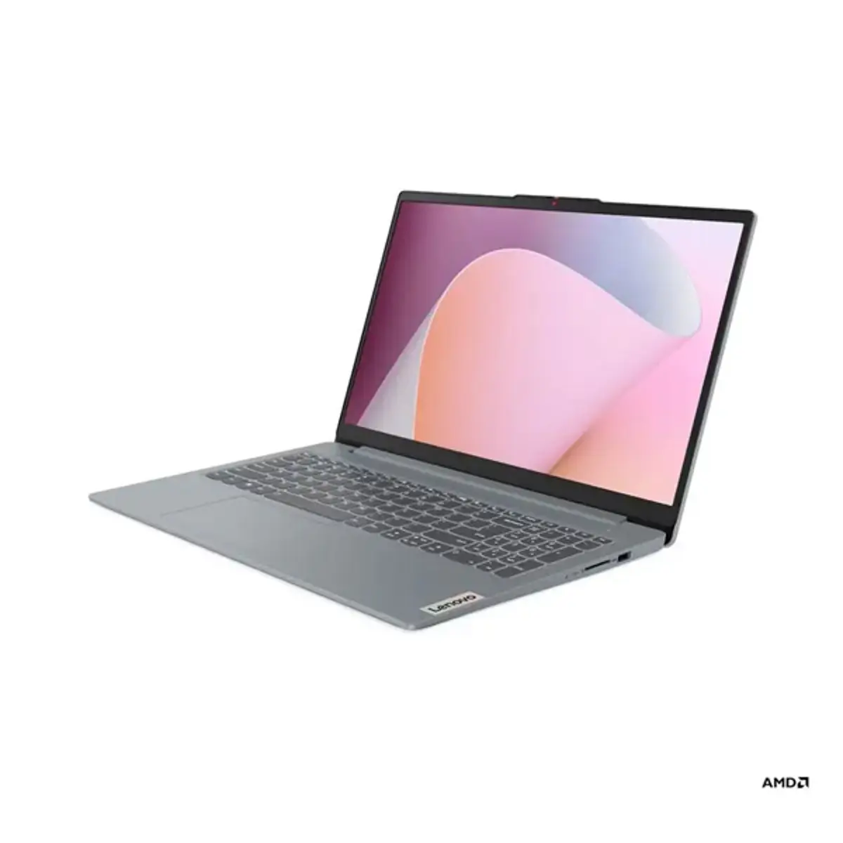 Laptop Lenovo IdeaPad slim 3 15AMN8 DOS/ 15.6" FHD, AMD Ryzen 5 7520U, 16GB, 512GB, siva