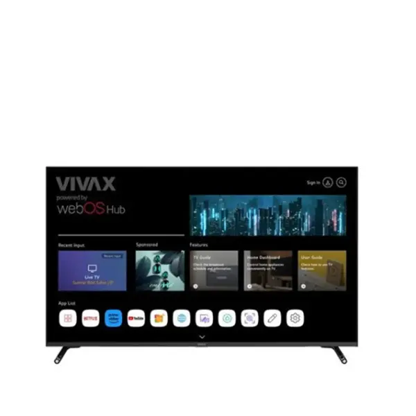 Televizor Vivax 65S60WO, Smart, Led, 4K UHD, 65''(163cm), DVB-T2	