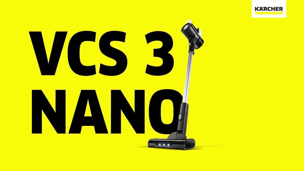 Štapni usisivač Karcher VCS3 Nano Complete video thumbnail
