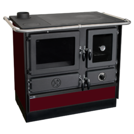 Šporet MBS Super Thermo Magnum 4D, bordo, levi