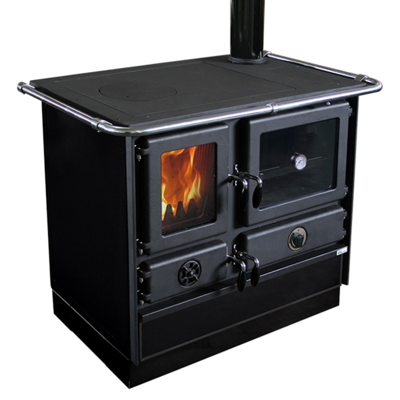 Šporet MBS Termo Magnum Plus 4D ,crni,desni