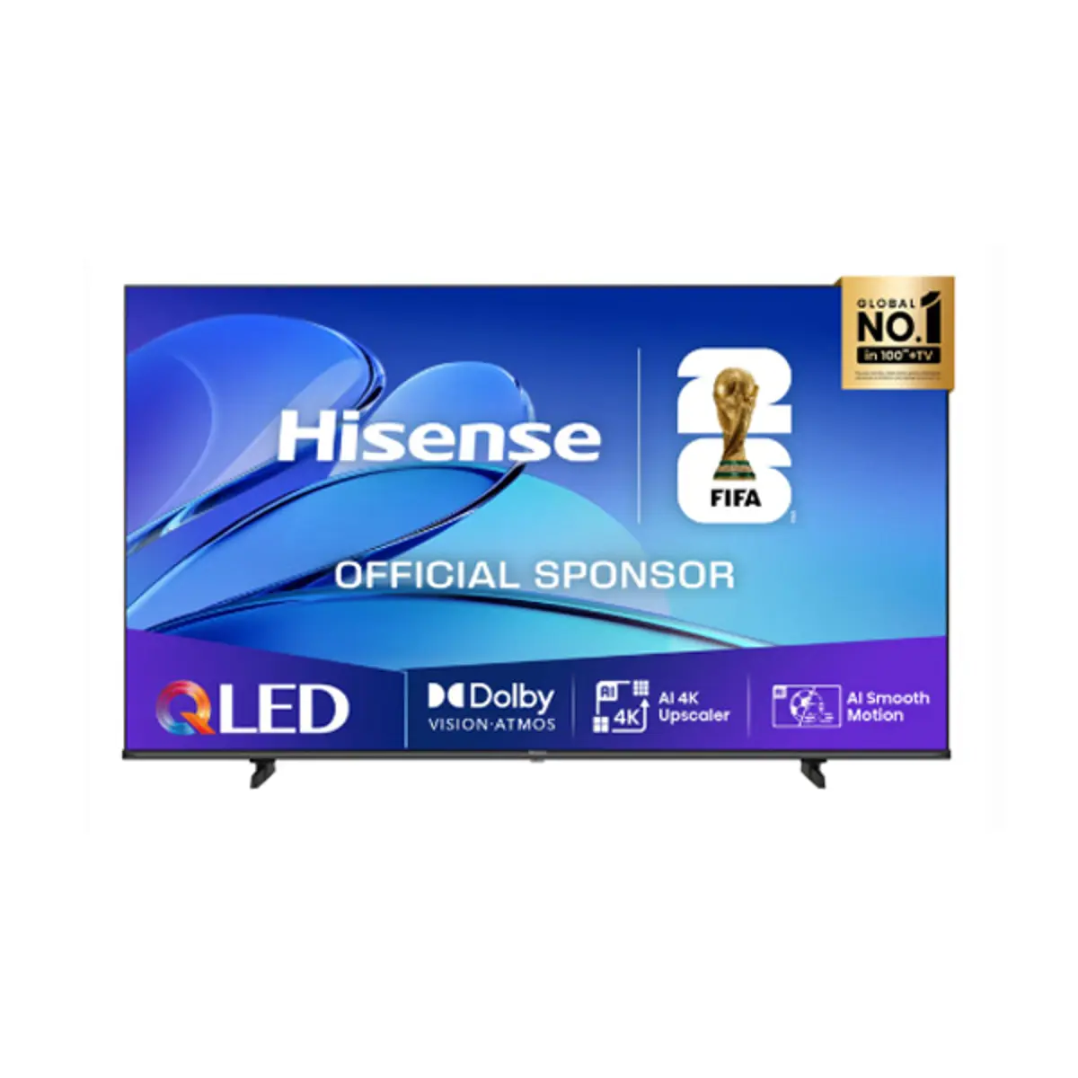 Televizor Hisense H65E7Q Smart, QLED, 4K UHD, 65