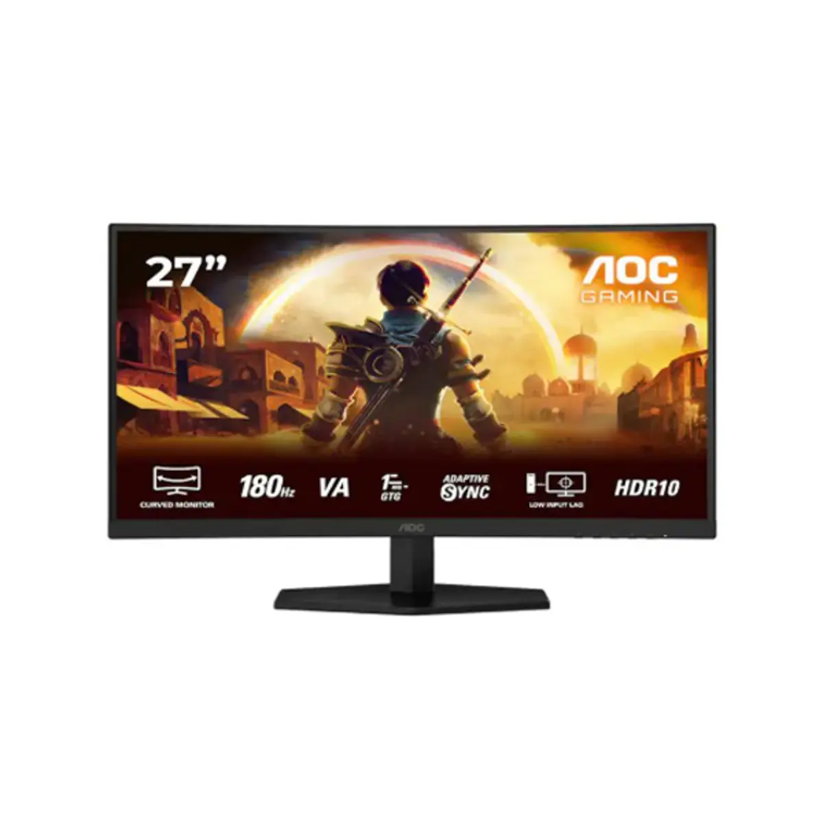 Monitor AOC C27G42E 27''/FHD/1920 x 1080/180Hz/1ms/HDMI/DP/zakrivljen