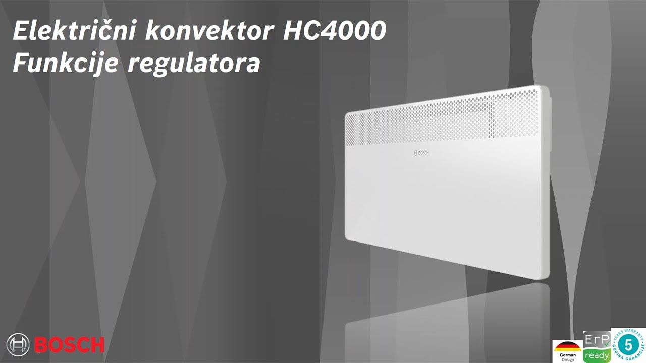 Radijator panel Bosch HC4000-25 redesign video thumbnail