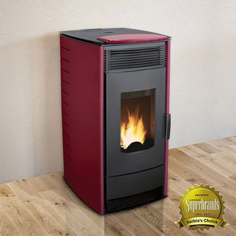 Peć MBS Thermo Pelet 12 kw Bordo