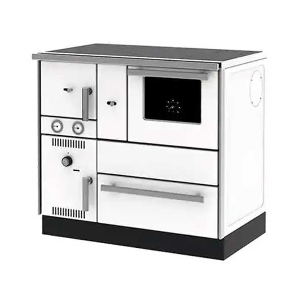 Etažni šporet Alfa Term 27 D NR ECO, beli, desni 