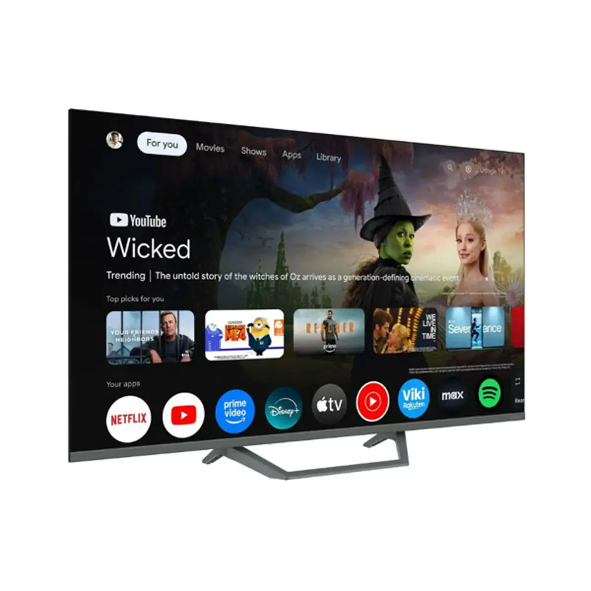 Televizor Tesla Q43E655GUS Smart, QLED, 4k UHD, 43''(109 cm), DVB-T/T2/C/S/S2