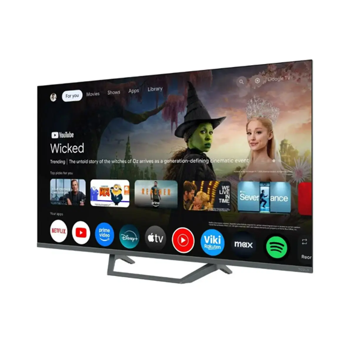 Televizor Tesla Q43E655GUS Smart, QLED, 4k UHD, 43''(109 cm), DVB-T/T2/C/S/S2