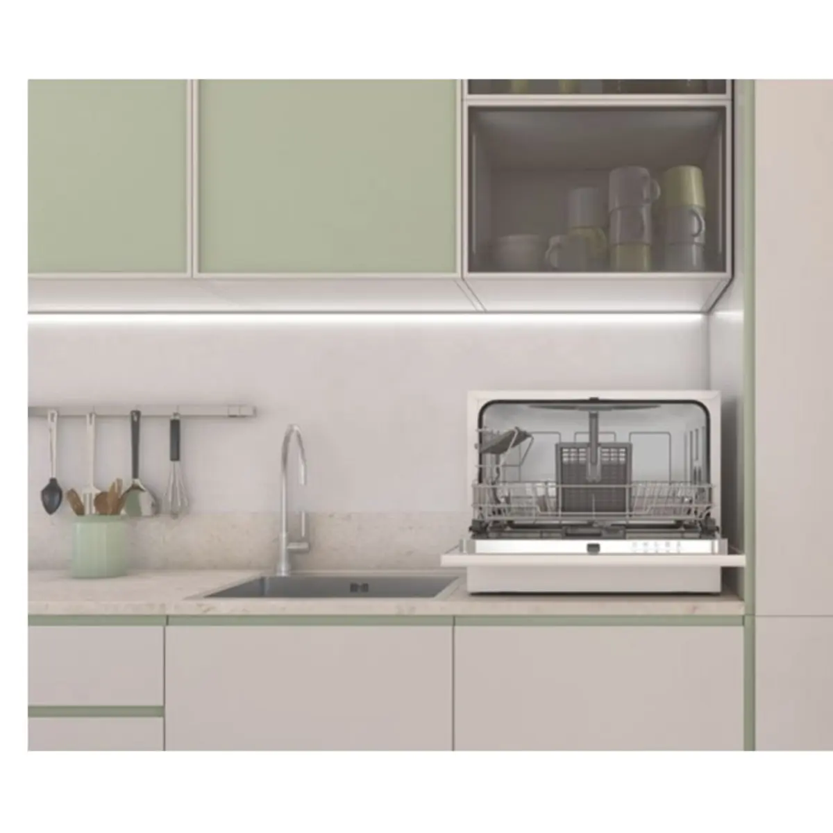 Mašina za pranje sudova Candy CP6E51LW