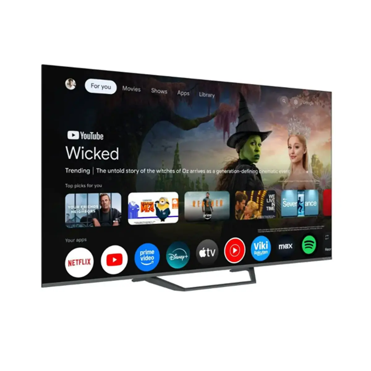 Televizor Tesla Q65E655GUS Smart, QLED, 4k UHD, 65" (165 cm), DVB-T/T2/C/S/S2