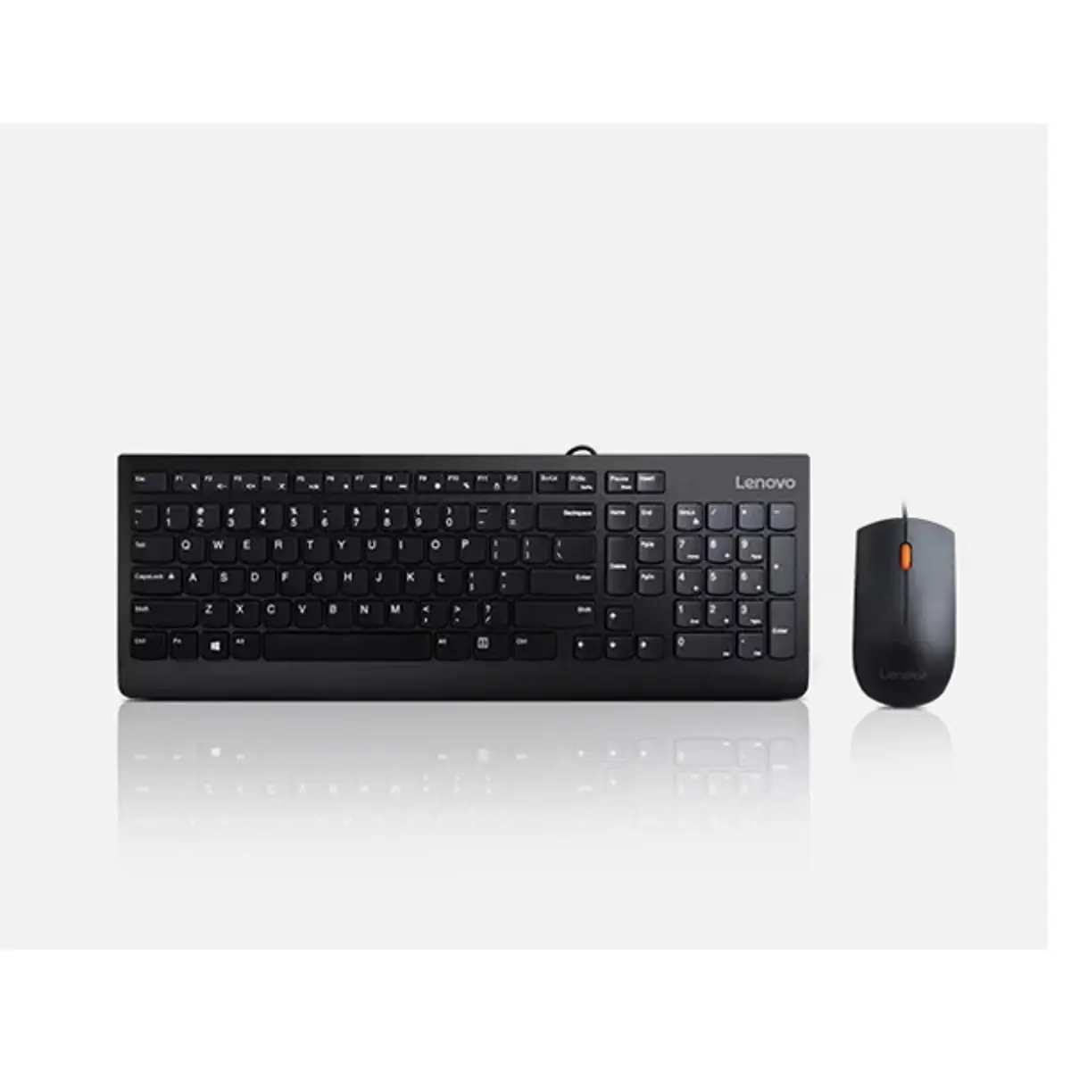 Tastatura+miš Lenovo 300 žični set US/103P crna