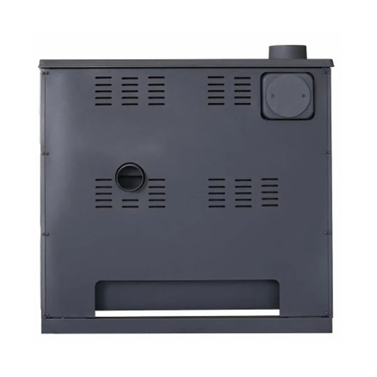 Šporet na čvrsto gorivo TimSistem ROCCO, desni, crni