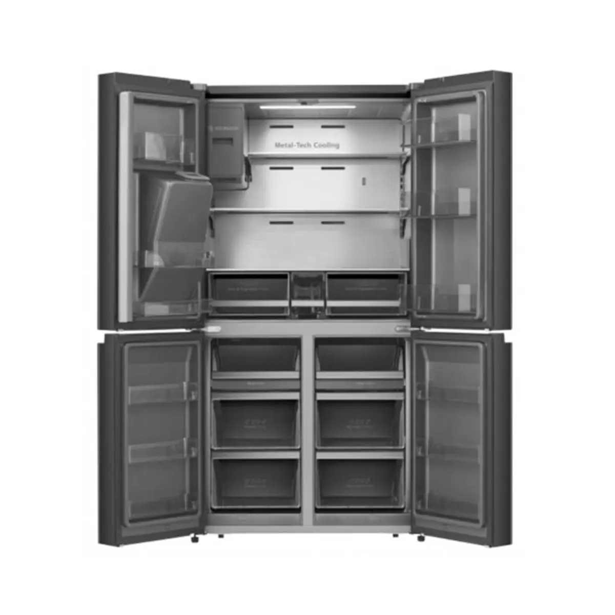 Side by Side frižider Hisense RQ760N4SBFE