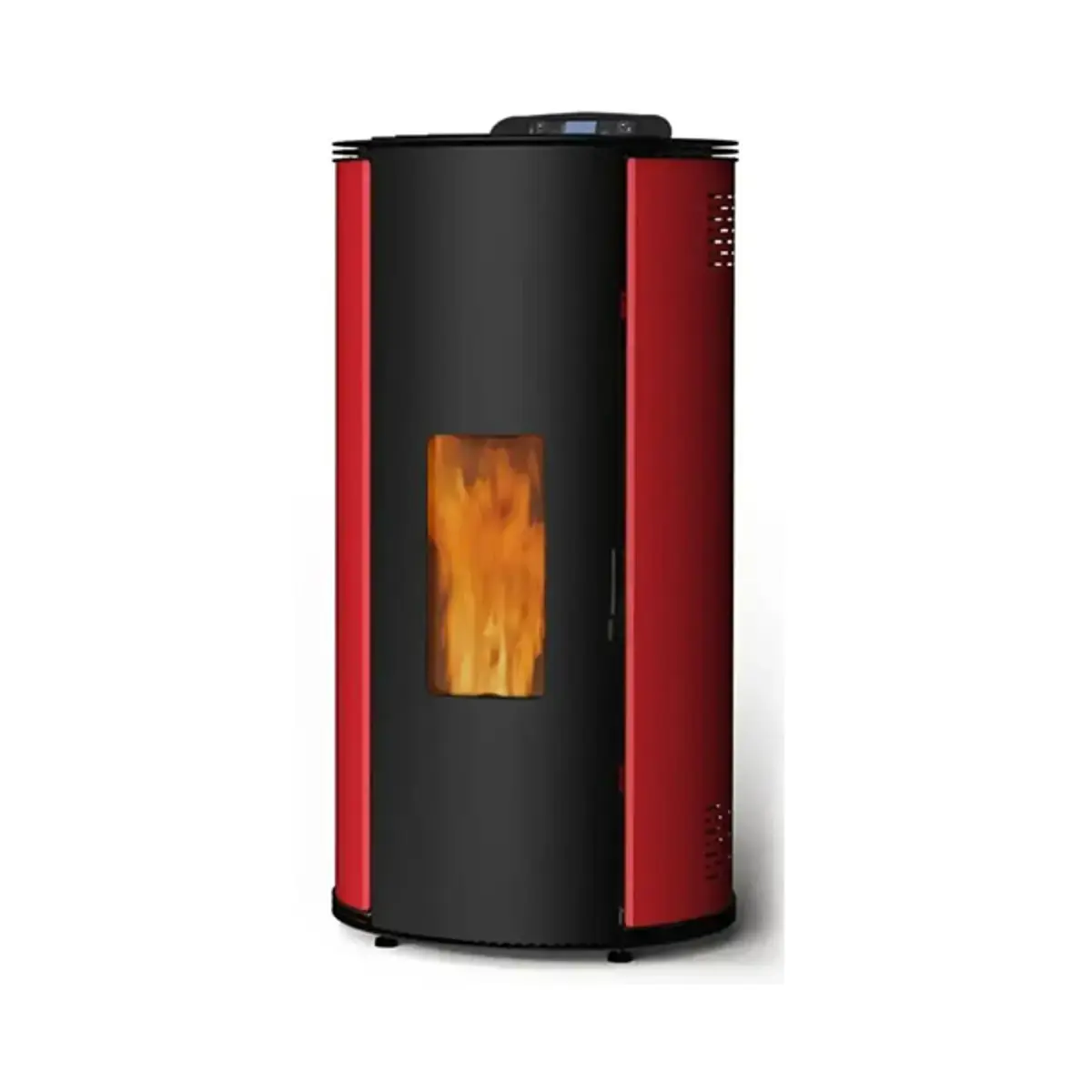 Peć na pelet Alfa Plam UNA crvena