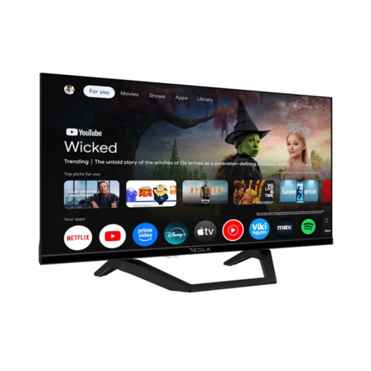 Televizor Tesla 24E655BHS Smart, LED, HD Ready, 24''(61cm), DVB-T/T2/C/S/S2