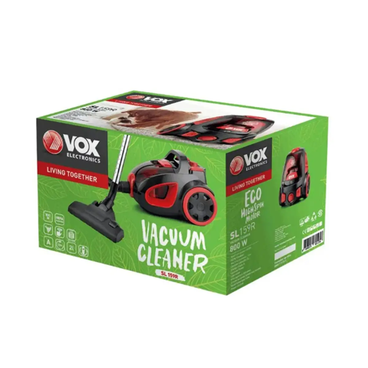 Usisivač Vox SL159 crveni