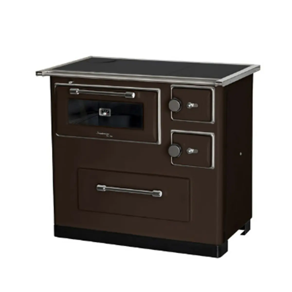 Šporet na čvrsto gorivo MBS SD 10 RS DP New Line, braon, levi