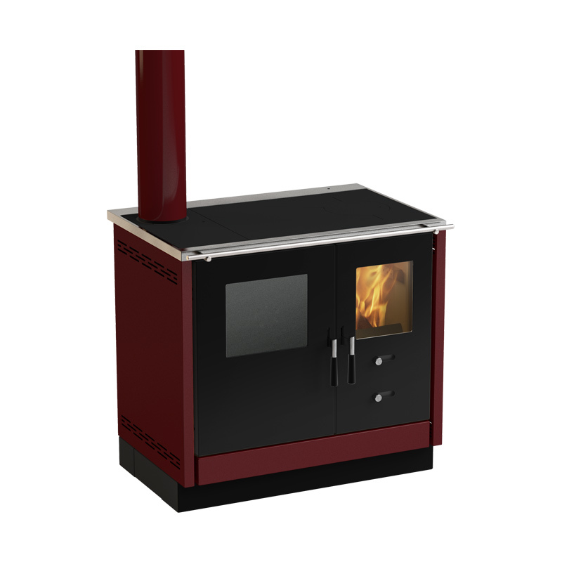 Šporet MBS Thermo AS, bordo, levi