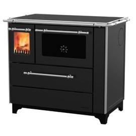 Šporet na čvrsto gorivo Alfa Plam 90 DONNA ECO,antracit, desni