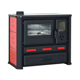 Šporet na čvrsto gorivo TimSistem Alma Mons Levi crveni