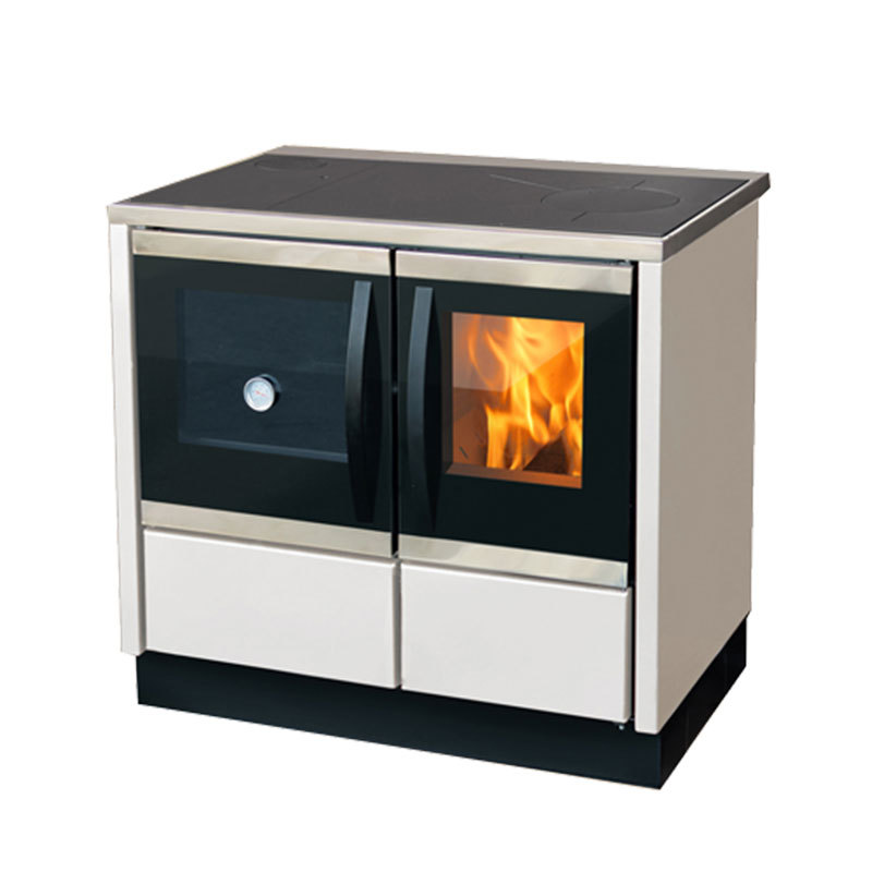 Šporet MBS THERMO ROCKY, beli, levi