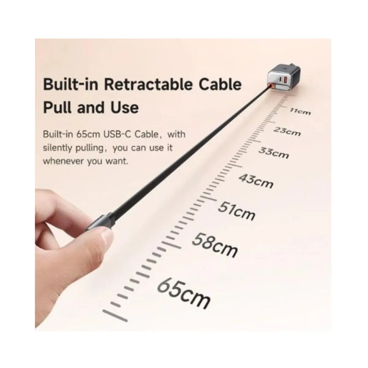 Punjač MCDODO CH-4281 40W 1C+1A sa USB-C 65 cm