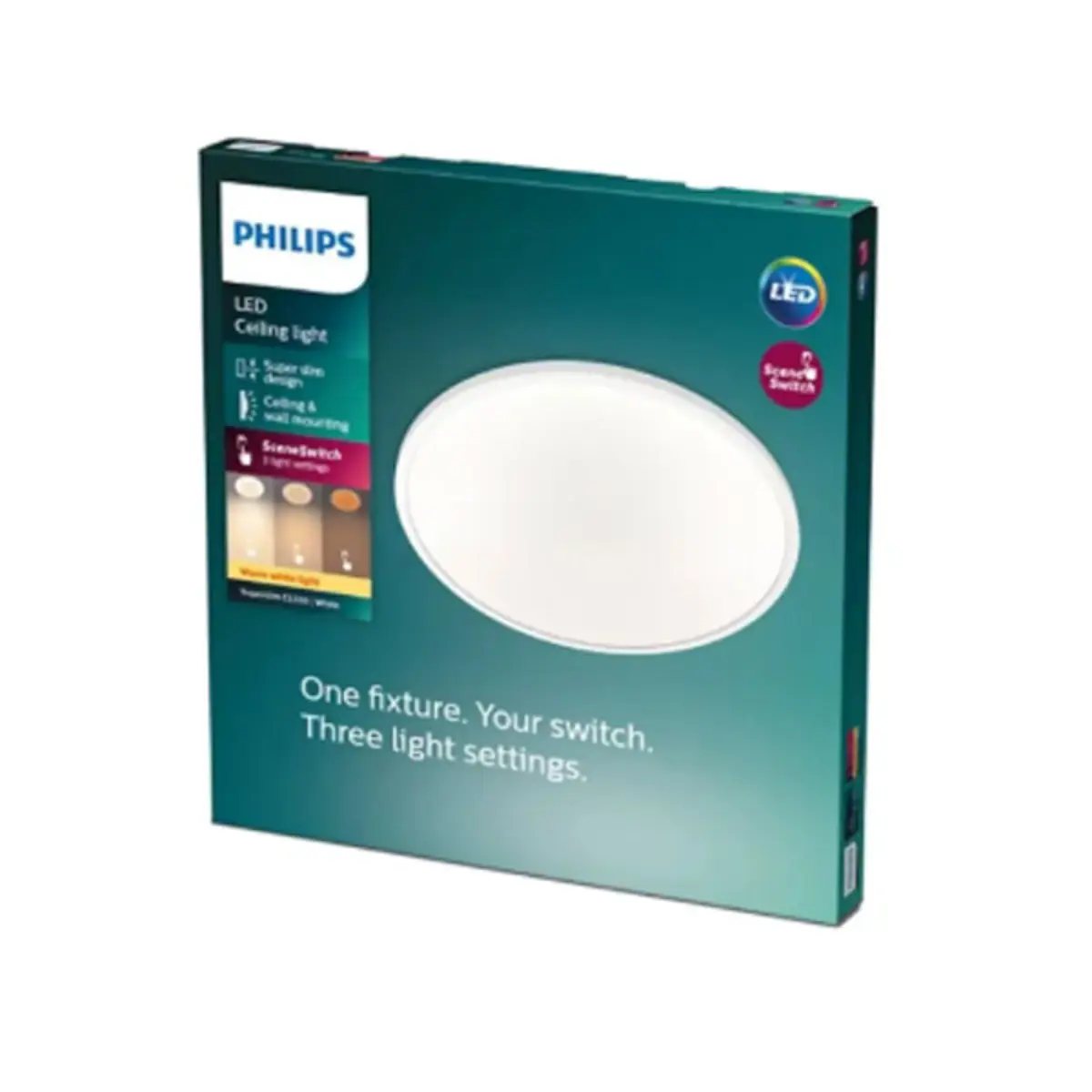 Plafonska svetiljka Philips superslim CL550 15W