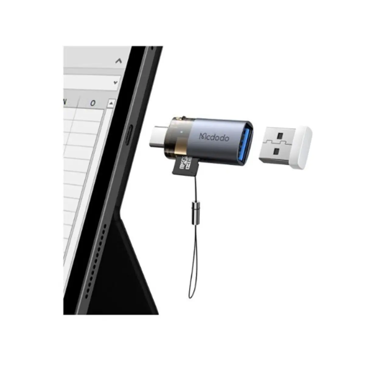 Adapter MCDODO OT-7600 2u1 USB-A na USB-C + čitač