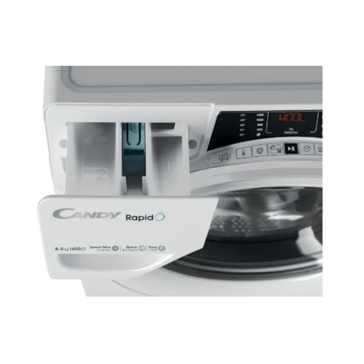 Mašina za pranje i sušenje veša Candy ROW4854DWMT/1-S
