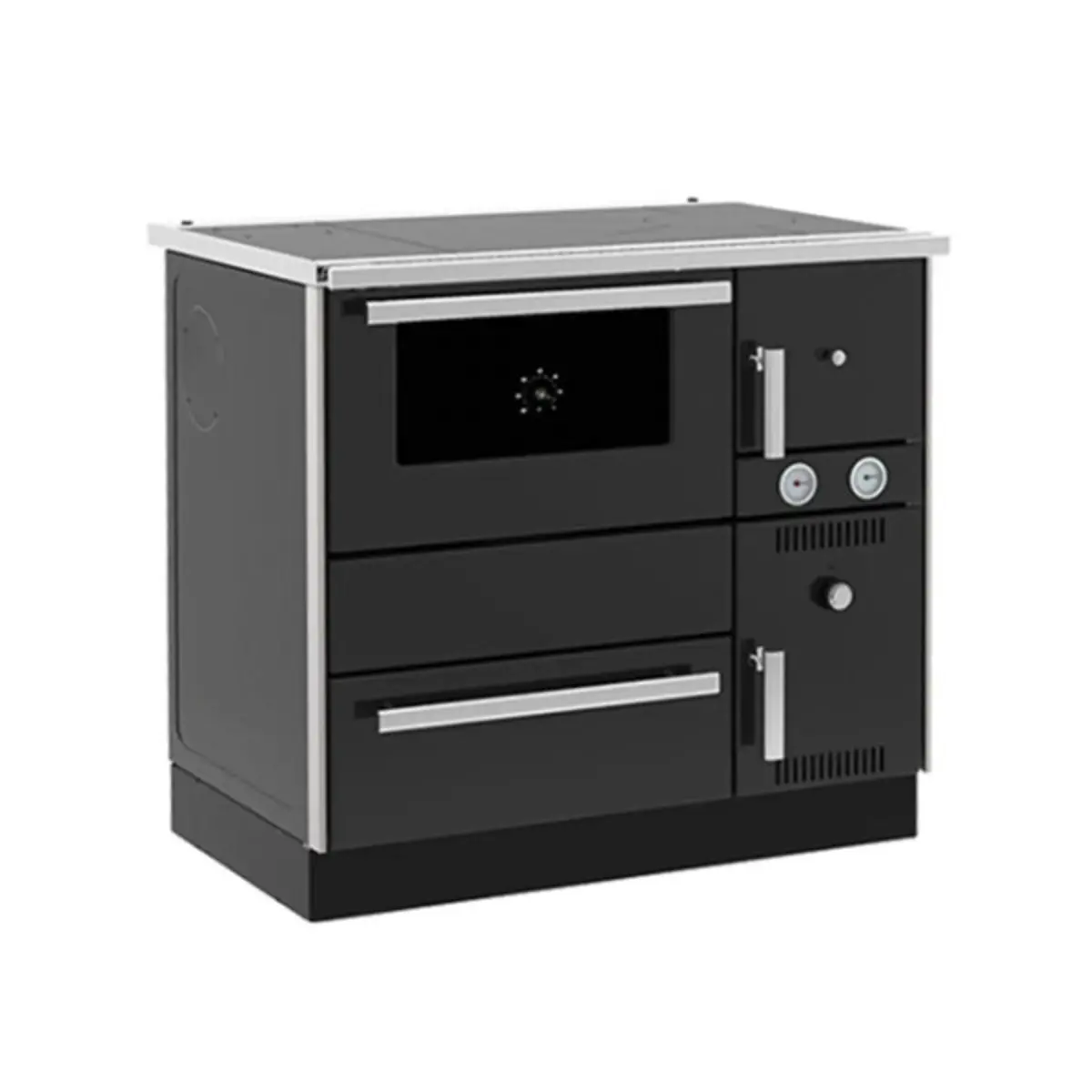 Šporet Alfa Term 20 NR ECO, levi, antracit