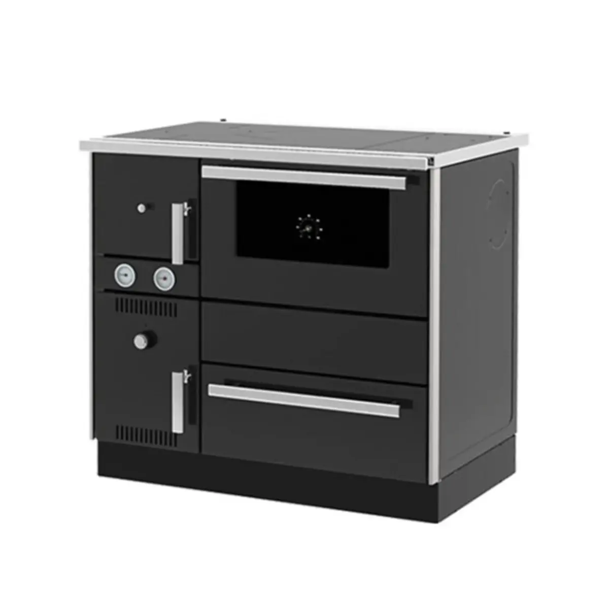 Šporet Alfa Term 20 NR ECO, desni, antracit