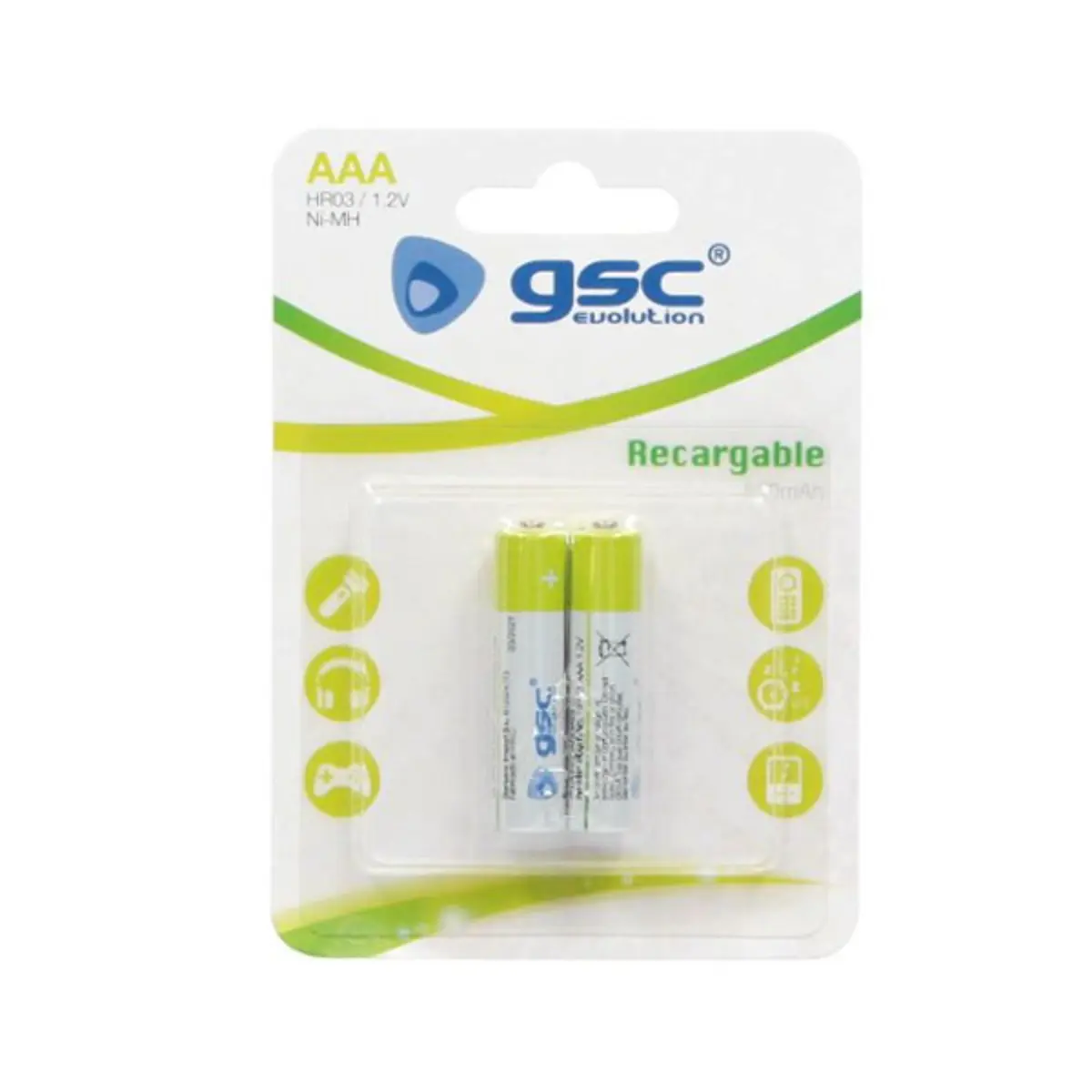 Punjiva baterija GSCHR03 blister AAA