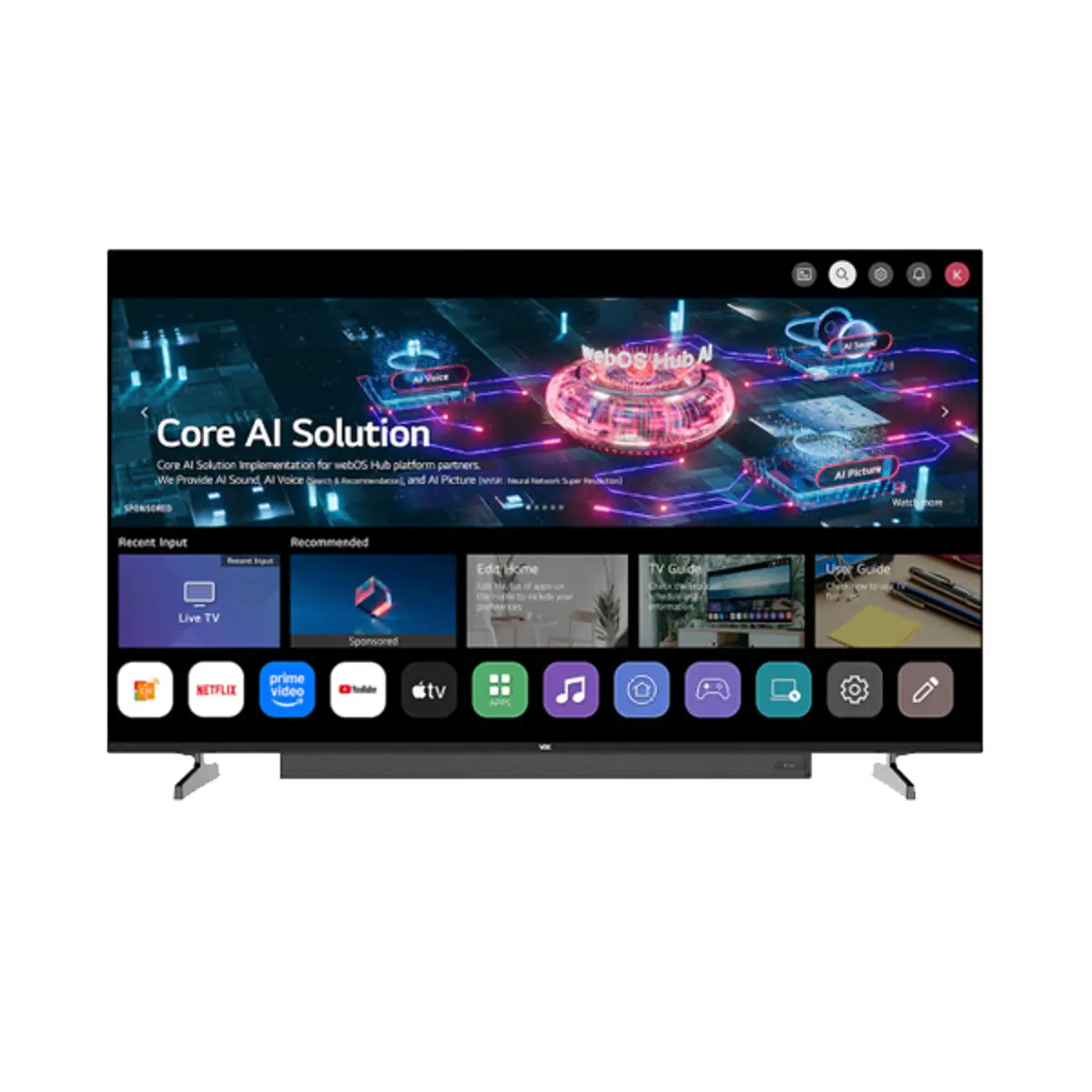 Televizor Vox 65WSB684U, Smart, DLED, UHD, 65