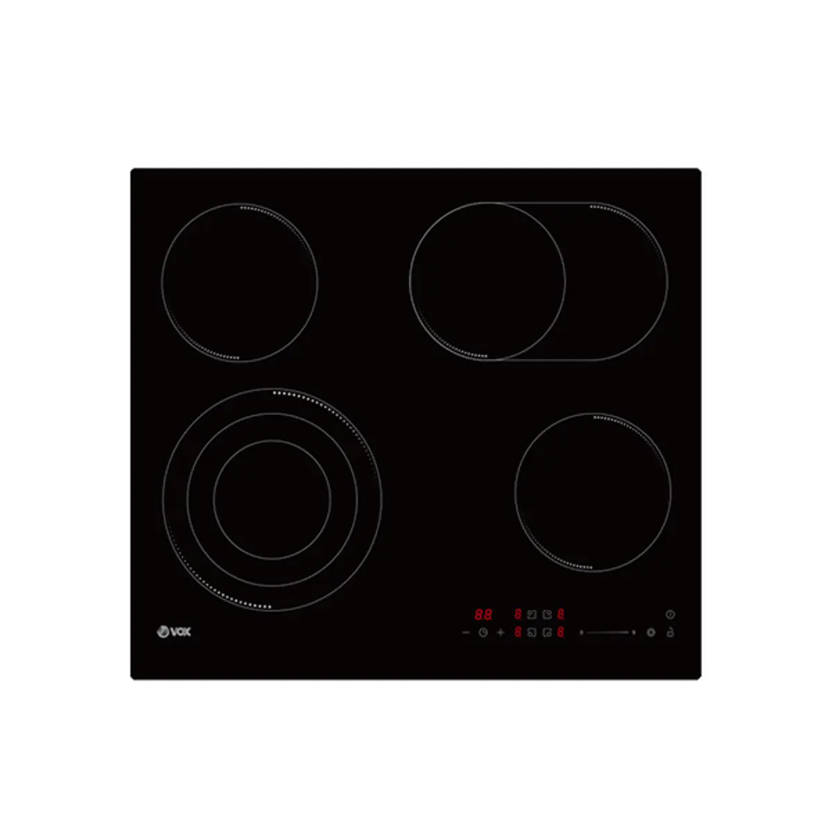 Ugradna staklokeramička ploča Vox EBC425